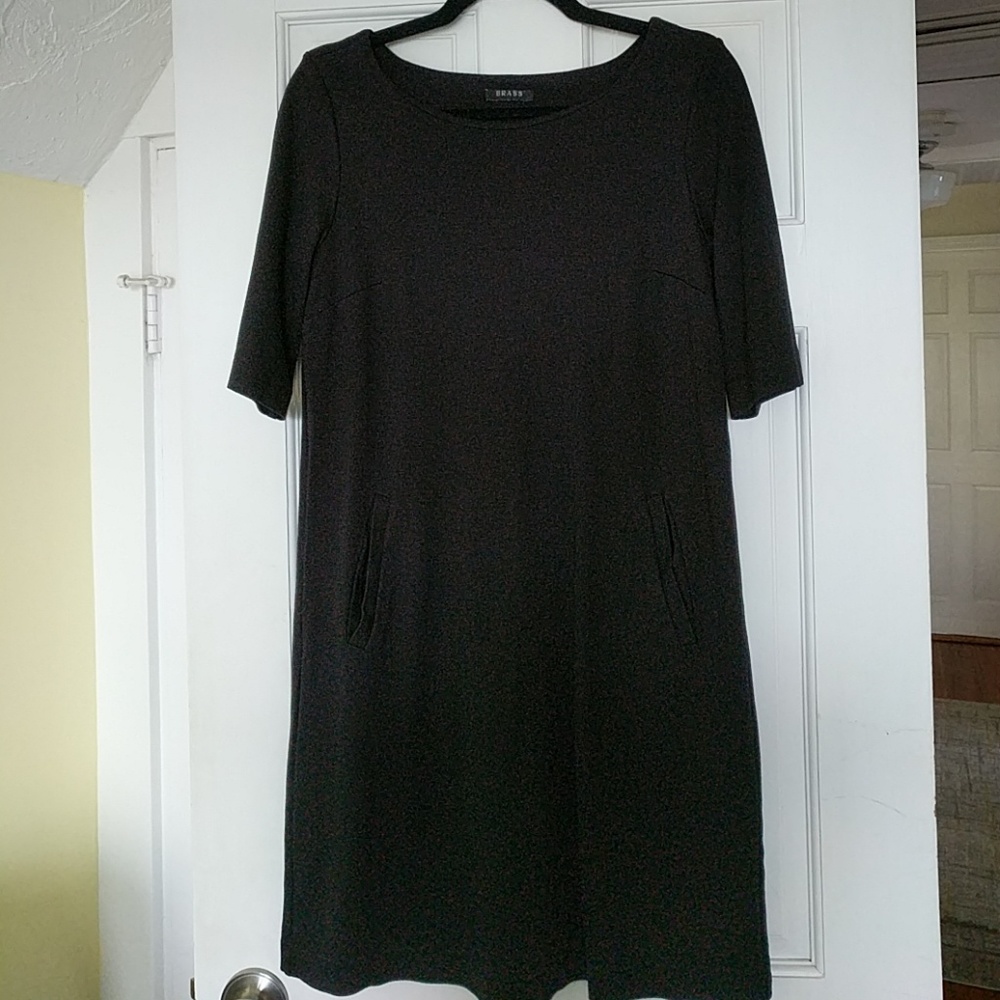 EUC Brass Clothing Co black dress sz M